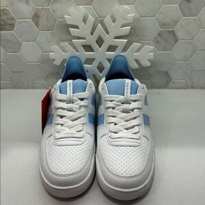 Redvanly Contender Spikeless Mens Golf Shoes White Sky Blue Size 11.5